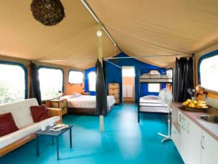Suffolk Beachfront Holiday Park - Tent Interior 
