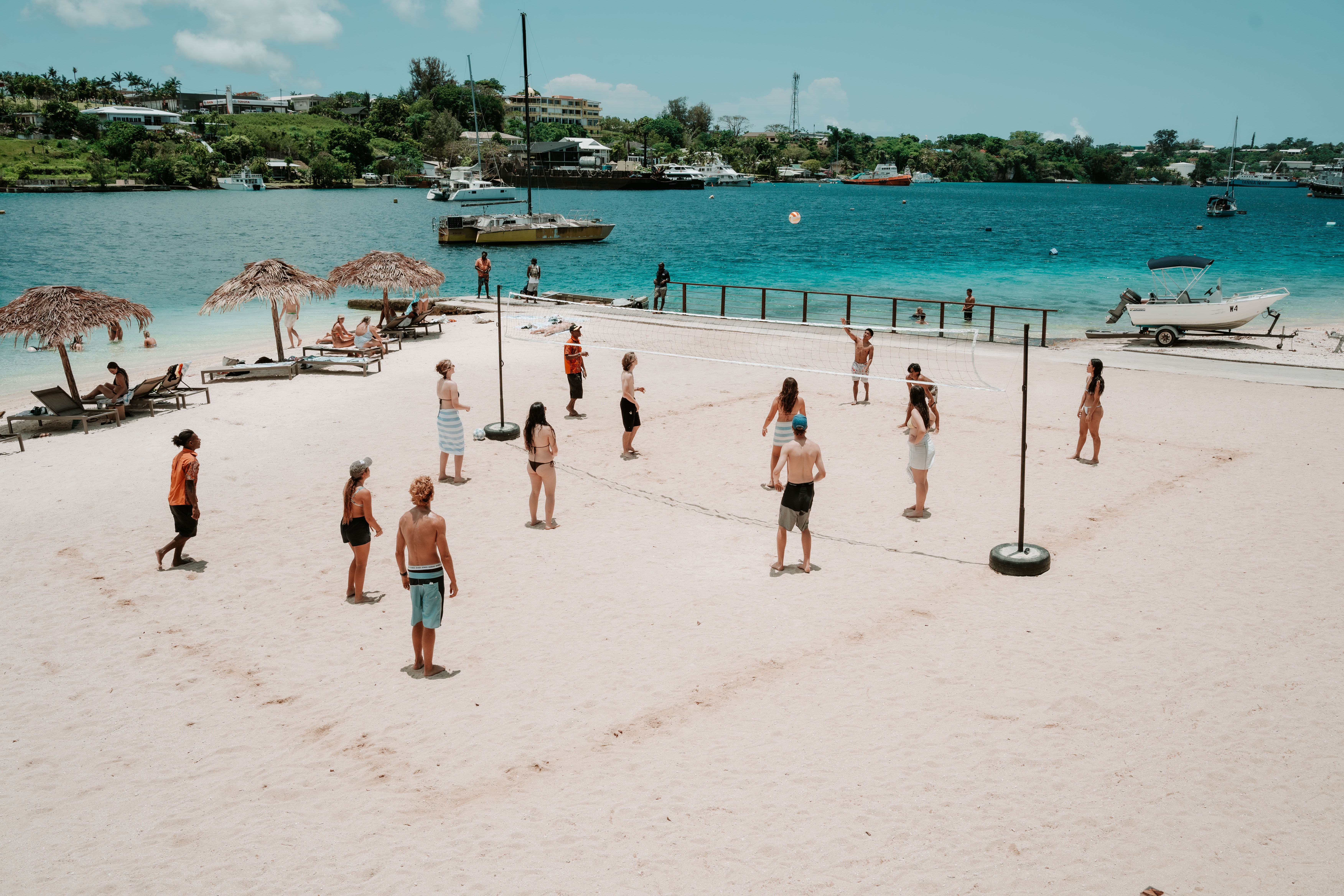 Students having responsible fun at Vanuatu Schoolies