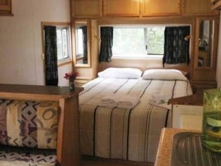 Cabin Bedroom and Couches