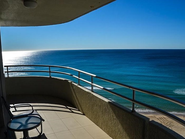 Zenith Oceanfront Apartments - Balcony View